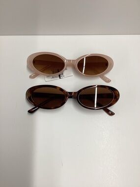 Aire Uni-Sex Fornax Oval Sunglasses - Set of 2